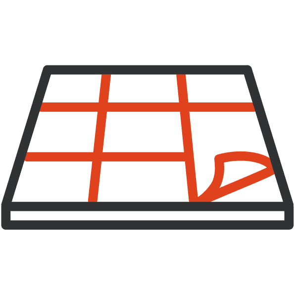 Golvläggning, textilplattor/heltäckningsmatta - per kvm icon